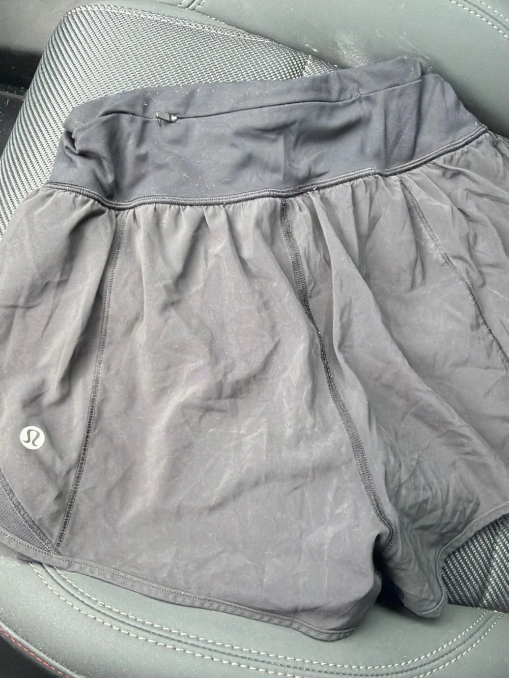 Black lululemon shorts